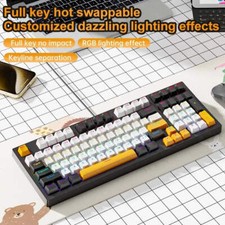 SKYLION K98 Keyboard And Wire Separate Mechanical Keyboard A Variety Of Lighting picture