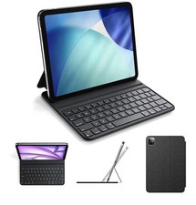 HOU Slim Bluetooth Keyboard Case Compatible iPad Air 11 inch picture