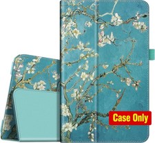 FINTIE Slim Fit Vegan Leather Case for Samsung Galaxy Tab E 9.6 2015, Blossom picture