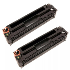 2 Pack CB540A Black Toner Fits HP Color Laserjet CM1312nfi CP1215 CP1515 CP1518 picture