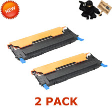 2 PK CLT-C407S Cyan Toner Cartridge For Samsung CLP-325 CLX-3180 CLX-3185FW picture
