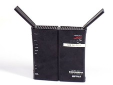 Buffalo WZR-HP-G300NH Wireless Router DD-WRT MiMo High Power No Power Supply picture