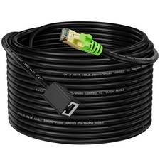 Ethernet Extension Cable 100ft, Network Cat6a Extension Patch Cable RJ45 Cord... picture