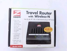 Zoom Travel Router with Wireless-N 4506 New Open Box  picture
