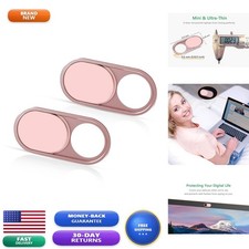 CloudValley Laptop Camera Cover Slide Metal 0.023 Inch Ultra-Thin Pink picture