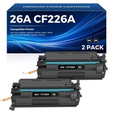 26A Toner Cartridge Compatible for HP 26A Black Toner Cartridge CF226A 26X picture