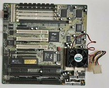 Shuttle HOT-555 Ver.1.52 Socket 7 ISA Retro Motherboard + Pentium 150MHz + 32MB picture