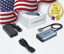 Lemorele 12 In 2 MacBook Pro Air Docking Station w/150W Power Adapter New Sealed picture