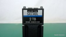 HP 508010-001 2TB 7,200 RPM 6 Gbps 3.5 in. SAS HDD 649327-002 MB2000FBZPN picture
