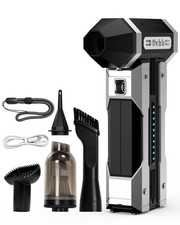 High-Power Cordless Air Duster - 130K RPM, 10-Speed, Rechargeable Mini Blower fo picture