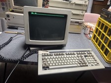 Wyse Terminal Wy-50 With Cherry Mx Keyboard  Vintage CRT  Monitor WORKS picture