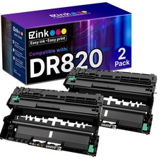E-Z Ink DR820 Drum Unit Replacement for Brother Printers (2 Pack) picture
