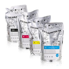 4 Pc 1100ML Dye Sublimation Ink Bag for Epson F6370 F9470 F9470H F6300 F9400 picture
