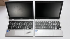 Lot of 2 Defective ASUS Chromebook - Model CX1100CN Notebook PC - Intel picture