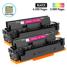 2PK CF413X MG Toner Cartridge Fits For HP Color LaserJet Pro M452 M452dw M452nw picture
