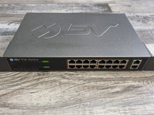 BV-Tech POE-SW1602A 16-Port PoE+ Switch, 2 Gigabit Uplinks, 130W picture