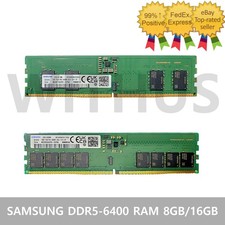 SAMSUNG DDR5-6400 PC5-51200 CL52 CUDIMM Desktop Memory RAM 8GB / 16GB * picture
