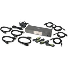 IOGEAR 4-Port DisplayPort KVMP Switch - 4K 30Hz - 2-Port USB 3.1 Hub Rate 5Gbps picture