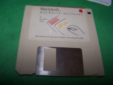 Macintosh A Guided Tour of MacWrite MacWrite on 400K Disk for Vintage Mac 128K picture