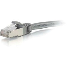 C2G-35ft Cat6a Snagless Shielded (STP) Network Patch Cable - Gray picture