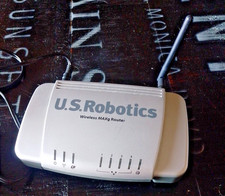U.S. Robotics Model 5461 Wireless internet MAXg Router Works Perfectly picture