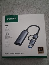 UGREEN Full HD 1080P Capture Card 4K HDMI to USB 2.0 HDMI Video Capture Card ... picture