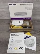 NETGEAR DM111PSP Broadband ADSL2+ Modem - USED - *Missing Filter/Splitter* picture