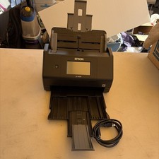 Epson WorkForce ES‑580W Wireless Duplex Document Scanner w/ Power Adapter Tested picture