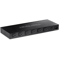 TRENDnet 6-Outlet Managed PDU, TPI-06, Rackmount Power Distribution Unit, UL ... picture