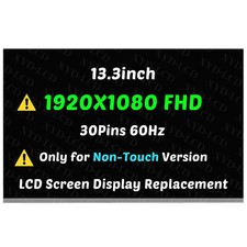 LED LCD Screen for Dell Latitude 5300 5310 7300 7310 Laptops 13.3inch FHD 30Pins picture
