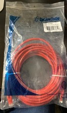 25ft CAT6 Crossover Red picture