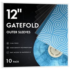 Gatefold Record Sleeves Albums Covers: 12 inch Vinyl Outer 10 pcs  picture
