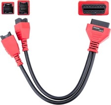 12+8 Pin Connector to OBD2 Adapter, Secutiry Gateway Bypass Cable, 12+8 Cable fo picture
