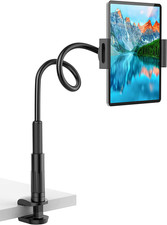Tablet Stand Holder for Bed, Gooseneck Mount with Adjustable Flexible Arm picture