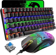 Wired Blue Switch Gaming Keyboard And Mouse Set Gaming Keyboard And Mouse Set picture