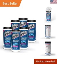 Multipurpose Pre-Moistened Wipes for TV, Phone & Laptop - 70 Count Canister Set picture