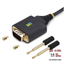StarTech 3ft USB to Serial Adapter Cable, FTDI (1P3FFCB-USB-SERIAL) 3.3ft picture
