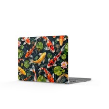 Koi Pond Pattern Matte MacBook Case | Koi Fish, Lily Pads picture