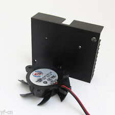 1pc Black Aluminum Frame DC Cooling Fan 12V 0.11A  40mm x 40mm x 10mm 4010 2pin picture