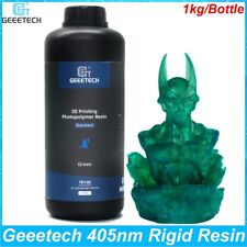 Geeetech Rigid Resin UV 405nm 1KG/Bottle Green For Most LCD/DLP Resin Printer US picture