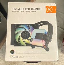 EK EK-AIO 120 D-RGB 120mm AIO Liquid CPU Cooler Black Intel/AMD AM4 picture