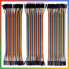 120pcs Dupont Jumper Wires 20cm Breadboard Ribbon Cables Male Female Assorted picture