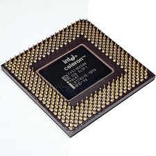 Intel Celeron 500MHZ PC CPU PGA370 SL3FY 128KB Cache Vintage Rare Processor picture