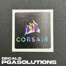 1x Corsair Desktop / Laptop Custom Sticker Label (Prismatic) picture