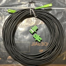 15  SC/APC to SC/APC Fiber Optic Internet Cable Single Mode Fiber Patch picture