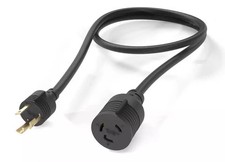 SF Cable 6ft NEMA L6-30P to L6-30R Power Cord 10 AWG 30A 250V picture