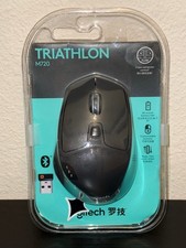 NEW Open Box Logitech M720 Triathlon Multi-Device Wireless Mouse - Black picture