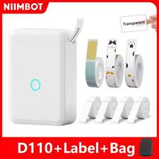 Niimbot D110 Mini Portable Printer Thermal Adhesive Label Sticker Maker Wireless picture