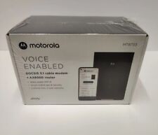Motorola MT8733 Voice Enabled Docsis 3.1  Modem + AX6000 Router  - New picture