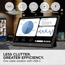 BLACK - VIEWSONIC 15.6 INCH 1080P PORTABLE IPS MONITOR WITH A BUILT-IN STAND, picture